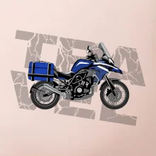 Cestovná enduro modrá