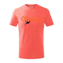 Climbing písací text