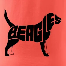 Bígl - nápis v tele Bígl - nápis v tele