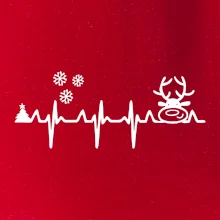 EKG Vianoce Vločky a sob