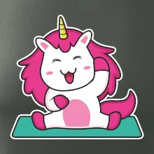 Yoga veselý jednorožec