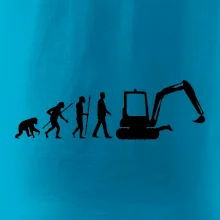 Evolúcia bager malý Evolúcia bager malý