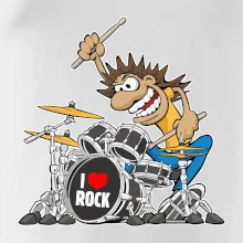 I love rock bubeník