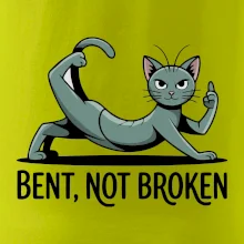 Bent, not broken zelená kočka