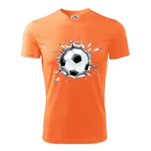 Futbalová lopta v triku Futbalová lopta v triku