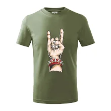 Rocková ruka s náramkom Rocková ruka s náramkom