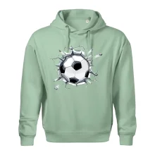 Futbalová lopta v triku Futbalová lopta v triku