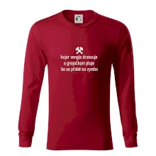 Hajer vengle drancuje a gnojočkum pluje bo se přidoł na zymba