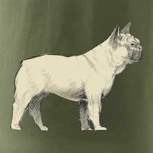 Vintage French bulldog