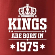 Kings are born in 1975
