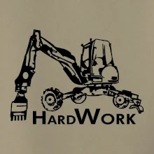 Hard Work kráčajúce rýpadlo