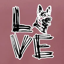 Nemecký ovčiak love