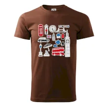 Velká Británie - kreslené ikonky