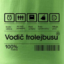 Čiarový kód - Vodič trolejbusu