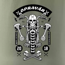 Motorkár  lebka opravár