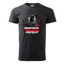 Paintballová maska – Respawn, Reload, Repeat
