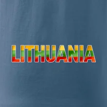Lithuania - nápis vlajka Lithuania - nápis vlajka