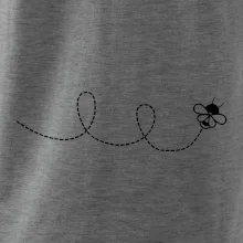 Dráha letu včely - slučka Dráha letu včely - slučka