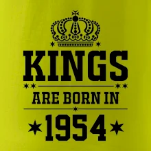 Kings are born in 1954