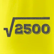 Narodeniny odmocniny 50