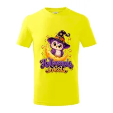 Halloweenska hviezda - sovička na mesiaci