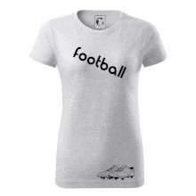 FOOTBALL nápis šikmo