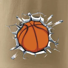 Basketbal lopta v triku