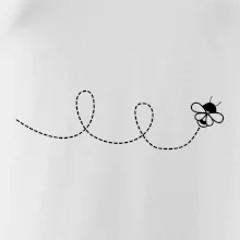 Dráha letu včely - slučka Dráha letu včely - slučka