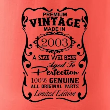 Vintage Etiketa - 2003