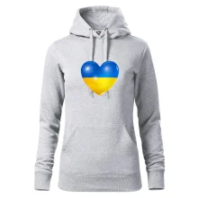 Ukrajina srdce vlajka Ukrajina srdce vlajka