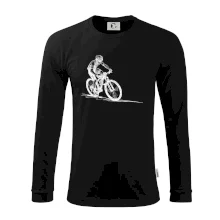 MTB kreslený cyklista MTB kreslený cyklista