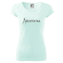 Architektka nápis