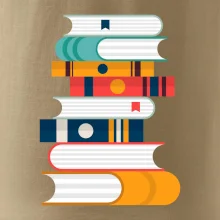 Knihy flat design Knihy flat design