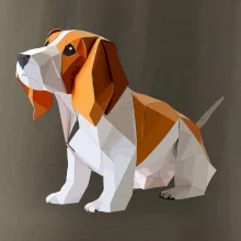 Bígel zlepený z papiera