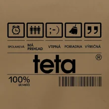 Čiarový kód - teta