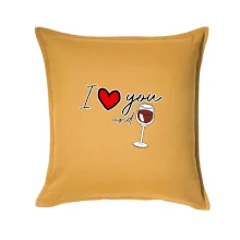 I love you and red wine