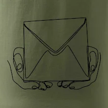 Obálka pôšták jedným ťahom