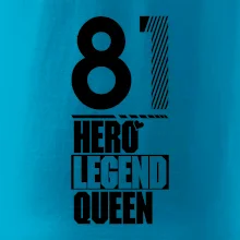 Hero, Legend, Queen 1981