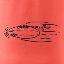 Americký futbal letiaca lopta