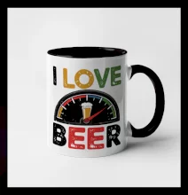 I love beer - palivoměr