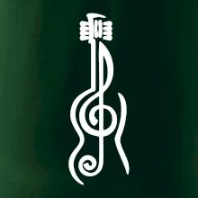 Husľový kľúč gitara Husľový kľúč gitara