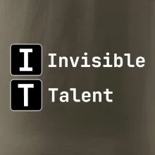 IT Nápis Invisible Talent