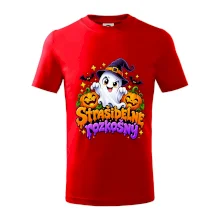 Strašidelne rozkošný duch s tekvicami
