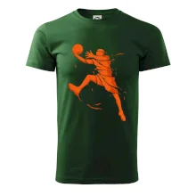 Basketball player splash