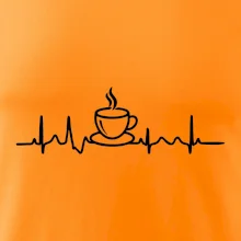 EKG hrnček kávy EKG hrnček kávy