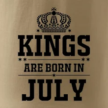 Kings are born in July