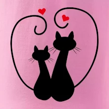 Mačky - Zamilovaný pár