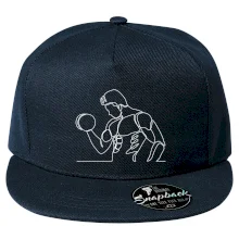 Fitness muž jedným ťahom Fitness muž jedným ťahom