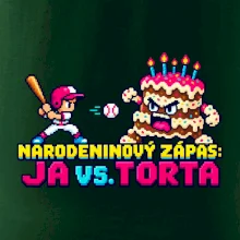 Narodeninový zápas ja proti torte