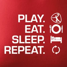 Play Eat Sleep Repeat hádzaná
